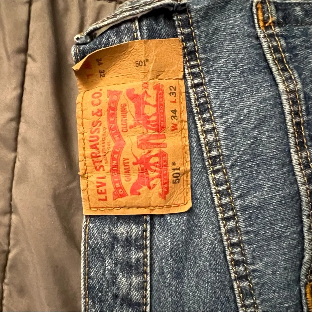 Men's Levi’s 501 Blue Jeans